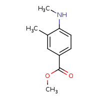methyl 3-methyl-4-(methylamino)benzoate