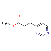 methyl 3-(pyrimidin-4-yl)propanoate
