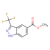 methyl 3-(trifluoromethyl)-1H-indazole-5-carboxylate