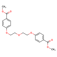 methyl 4-(2-{2-[4-(methoxycarbonyl)phenoxy]ethoxy}ethoxy)benzoate