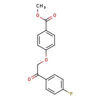 methyl 4-[2-(4-fluorophenyl)-2-oxoethoxy]benzoate