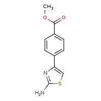 methyl 4-(2-amino-1,3-thiazol-4-yl)benzoate