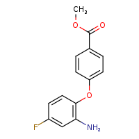 methyl 4-(2-amino-4-fluorophenoxy)benzoate