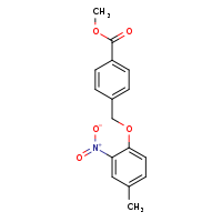 methyl 4-(4-methyl-2-nitrophenoxymethyl)benzoate