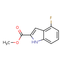 methyl 4-fluoro-1H-indole-2-carboxylate