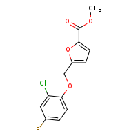 methyl 5-(2-chloro-4-fluorophenoxymethyl)furan-2-carboxylate