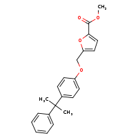 methyl 5-[4-(2-phenylpropan-2-yl)phenoxymethyl]furan-2-carboxylate