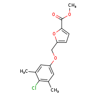 methyl 5-(4-chloro-3,5-dimethylphenoxymethyl)furan-2-carboxylate