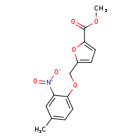 methyl 5-(4-methyl-2-nitrophenoxymethyl)furan-2-carboxylate
