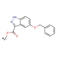 methyl 5-(benzyloxy)-1H-indazole-3-carboxylate