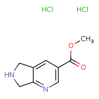 methyl 5H,6H,7H-pyrrolo[3,4-b]pyridine-3-carboxylate dihydrochloride
