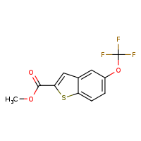 methyl 5-(trifluoromethoxy)-1-benzothiophene-2-carboxylate