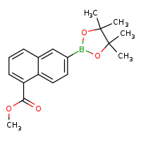 methyl 6-(4,4,5,5-tetramethyl-1,3,2-dioxaborolan-2-yl)naphthalene-1-carboxylate
