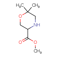 methyl 6,6-dimethylmorpholine-3-carboxylate