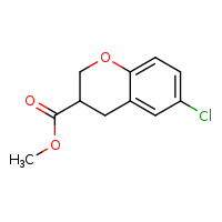 methyl 6-chloro-3,4-dihydro-2H-1-benzopyran-3-carboxylate