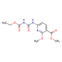 methyl 6-({[(ethoxycarbonyl)amino]carbonyl}amino)-2-methoxypyridine-3-carboxylate