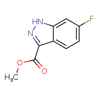 methyl 6-fluoro-1H-indazole-3-carboxylate