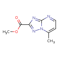 methyl 7-methyl-[1,2,4]triazolo[1,5-a]pyrimidine-2-carboxylate