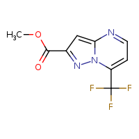 methyl 7-(trifluoromethyl)pyrazolo[1,5-a]pyrimidine-2-carboxylate