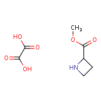 methyl azetidine-2-carboxylate; oxalic acid