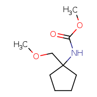 methyl N-[1-(methoxymethyl)cyclopentyl]carbamate