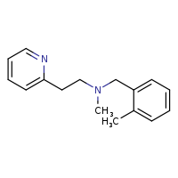 methyl[(2-methylphenyl)methyl][2-(pyridin-2-yl)ethyl]amine
