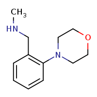 methyl({[2-(morpholin-4-yl)phenyl]methyl})amine