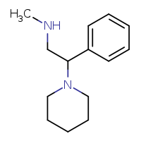 methyl[2-phenyl-2-(piperidin-1-yl)ethyl]amine