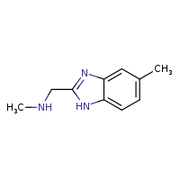 methyl[(5-methyl-1H-1,3-benzodiazol-2-yl)methyl]amine