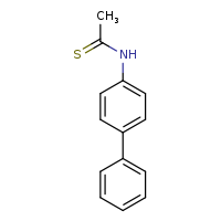 N-{[1,1'-biphenyl]-4-yl}ethanethioamide