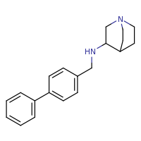 N-{[1,1'-biphenyl]-4-ylmethyl}-1-azabicyclo[2.2.2]octan-3-amine