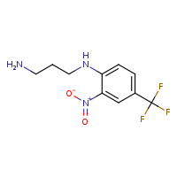 N1-[2-nitro-4-(trifluoromethyl)phenyl]propane-1,3-diamine