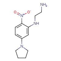 N1-[2-nitro-5-(pyrrolidin-1-yl)phenyl]ethane-1,2-diamine