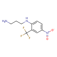 N1-[4-nitro-2-(trifluoromethyl)phenyl]propane-1,3-diamine