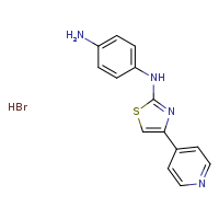 N1-[4-(pyridin-4-yl)-1,3-thiazol-2-yl]benzene-1,4-diamine hydrobromide