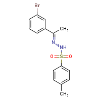 N'-[(1E)-1-(3-bromophenyl)ethylidene]-4-methylbenzenesulfonohydrazide