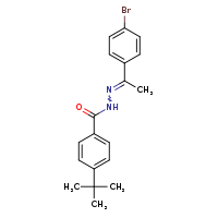N'-[(1E)-1-(4-bromophenyl)ethylidene]-4-tert-butylbenzohydrazide