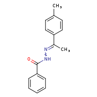 N'-[(1E)-1-(4-methylphenyl)ethylidene]benzohydrazide