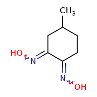 N-[(1E,2Z)-2-(hydroxyimino)-4-methylcyclohexylidene]hydroxylamine