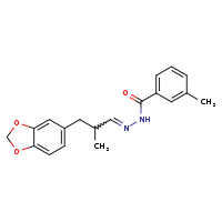 N'-[(1E)-3-(2H-1,3-benzodioxol-5-yl)-2-methylpropylidene]-3-methylbenzohydrazide