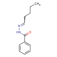 N'-[(1E)-pentylidene]benzohydrazide