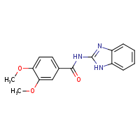 N-(1H-1,3-benzodiazol-2-yl)-3,4-dimethoxybenzamide