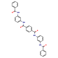 N1,N4-bis(3-benzamidophenyl)benzene-1,4-dicarboxamide