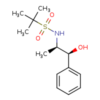 N-[(1S,2R)-1-hydroxy-1-phenylpropan-2-yl]-2-methylpropane-2-sulfonamide