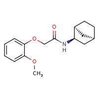 N-[(1S,2R,4R)-bicyclo[2.2.1]heptan-2-yl]-2-(2-methoxyphenoxy)acetamide