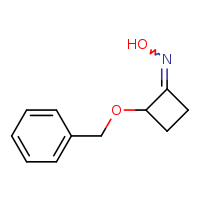 N-[(1Z)-2-(benzyloxy)cyclobutylidene]hydroxylamine