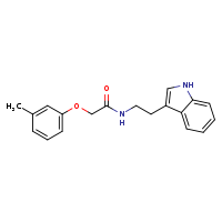 N-[2-(1H-indol-3-yl)ethyl]-2-(3-methylphenoxy)acetamide