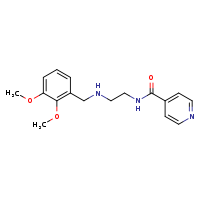 N-(2-{[(2,3-dimethoxyphenyl)methyl]amino}ethyl)pyridine-4-carboxamide