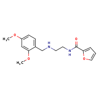 N-(2-{[(2,4-dimethoxyphenyl)methyl]amino}ethyl)furan-2-carboxamide