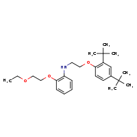 N-[2-(2,4-di-tert-butylphenoxy)ethyl]-2-(2-ethoxyethoxy)aniline